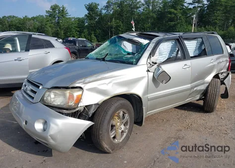2006 Toyota Highlander Limited z USA, uszkodzony, nr VIN JTEEP21A060136413